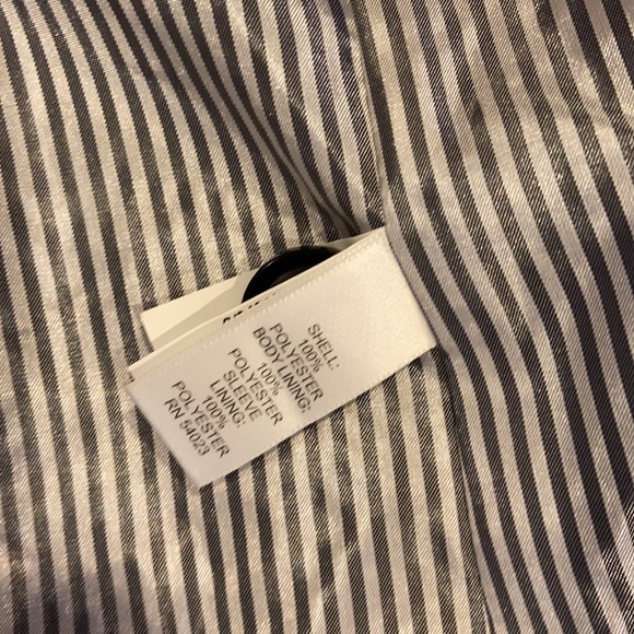 NWOT Banana Republic woven soft black blazer - Picture 8 of 10